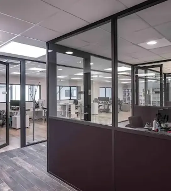 Pose Cloisons modulaires à Vannes et Saint-Avé